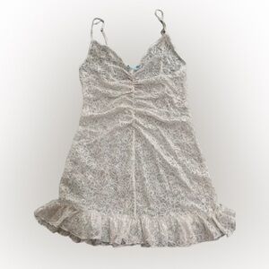 Victoria's Secret White Lace Gown Dress The Lacie Sz L Romantic Feminine